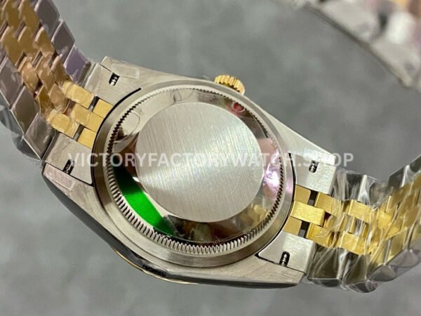 GM Factory Rolex Datejust 126233-0023 36mm Half Yellow Gold Diamond Mop Mother Of Pearl Dial Jubilee
