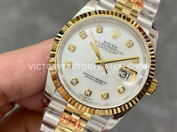 GM Factory Datejust 36mm two tone replica