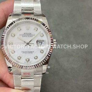 GM Factory Rolex Datejust 126234-0020 36mm Full 904L Diamond Mop Mother Of Pearl Dial Super clone