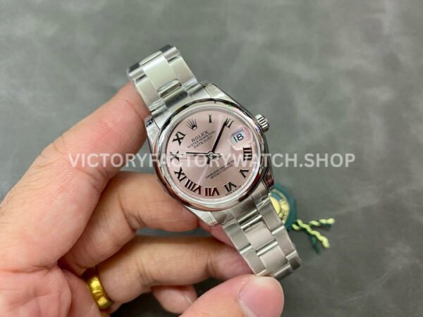GS Factory Rolex Datejust 278240-0013 31mm Full 904L Roman Number Pink Dial