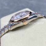 GS Factory Rolex Datejust 278241-0002 31mm Half Rose Gold Roman Number White Dial Jubilee
