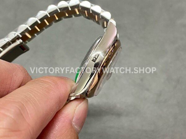 GS Factory Rolex Datejust 278241-0017 31mm Half Rose Gold Grey Dial