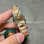 GS Factory Rolex Datejust 278241-0023 31mm Half Rose Gold Diamond Mop Pink Dial