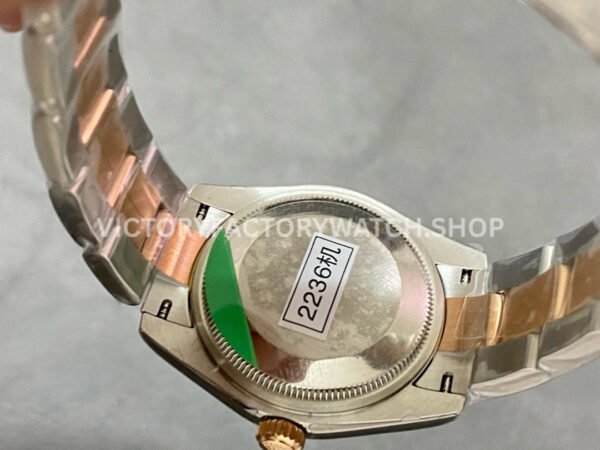 GS Factory Rolex Datejust 278241-0023 31mm Half Rose Gold Diamond Mop Pink Dial