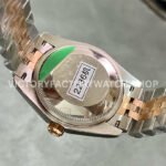 GS Factory Rolex Datejust 278241-0024 31mm Half Rose Gold Diamond Mop Pink Dial Jubilee