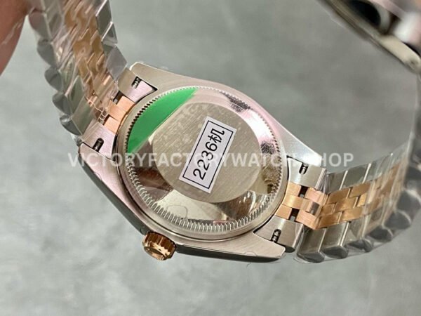 GS Factory Rolex Datejust 278241-0024 31mm Half Rose Gold Diamond Mop Pink Dial Jubilee