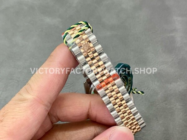 GS Factory Rolex Datejust 278241-0026 31mm Half Rose Gold Diamond Mop Mother Of Pearl Dial Jubilee