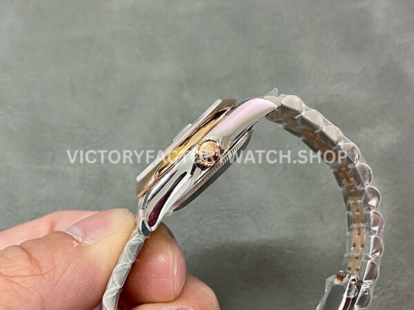 GS Factory Rolex Datejust 278241-0026 31mm Half Rose Gold Diamond Mop Mother Of Pearl Dial Jubilee