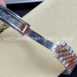 GS Factory Rolex Datejust 278241-0030 31mm Half Rose Gold  Roman Number Grey Dial