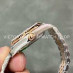 GS Factory Rolex Datejust 278271-0020 31mm Half Rose Gold Roman Numerals Diamond Purple Dial Jubilee