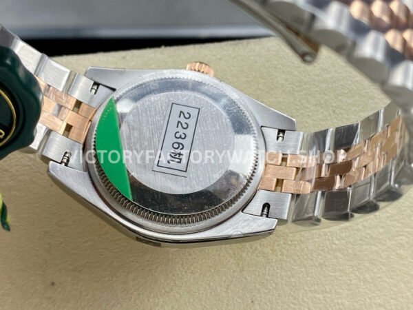 GS Factory Rolex Datejust 278271-0024 31mm Half Rose Gold Diamond Mop Pink Dial Jubilee