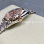 GS Factory Rolex Datejust 278271-0024 31mm Half Rose Gold Diamond Mop Pink Dial Jubilee