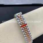 GS Factory Rolex Datejust 278271-0028 31mm Half Rose Gold Diamond Mop Brown Dial Jubilee