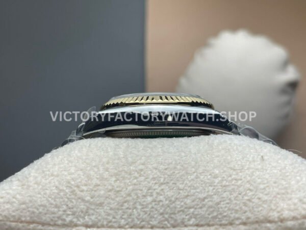 GS Factory Rolex Datejust 278273-0016 31mm Half Yellow Gold Roman Number Diamond Olive Green Dial Jubilee