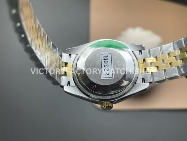 GS Factory Rolex Datejust 278273-0016 31mm Half Yellow Gold Roman Number Diamond Olive Green Dial Jubilee