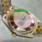 GS Factory Rolex Datejust 278273-0022 31mm Half Yellow Gold Diamond Mop Grey Dial Jubilee