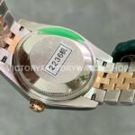 GS Factory Rolex Datejust 278273-0030 31mm Half Yellow Gold Diamond Mop Green Dial Jubilee