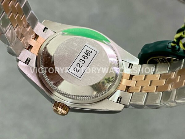 GS Factory Rolex Datejust 278273-0030 31mm Half Yellow Gold Diamond Mop Green Dial Jubilee