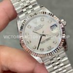 GS Factory Rolex Datejust 278274-0006 31mm Full 904L Diamond Mop White Mother Of Pearl Dial Jubilee