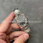 GS Factory Rolex Datejust 278274-0007 31mm Full 904L Diamond Mop Grey Dial