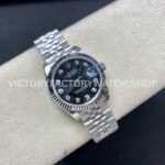 GS Factory Rolex Datejust 278274-0008 31mm Full 904L Diamond Mop Grey Dial Jubilee