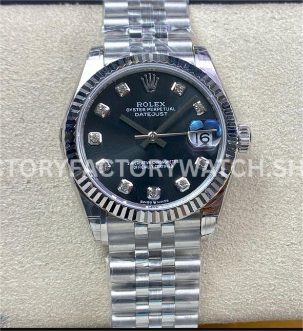 Datejust 31 grey MOP dial diamond markers GS factory Jubilee Datejust 31 grey MOP dial diamond markers GS factory Jubilee