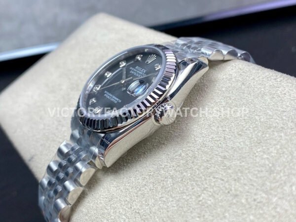 GS Factory Rolex Datejust 278274-0008 31mm Full 904L Diamond Mop Grey Dial Jubilee