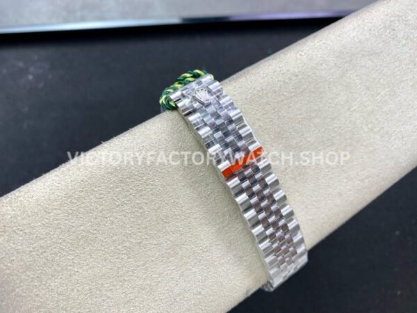 GS Factory Rolex Datejust 278274-0008 31mm Full 904L Diamond Mop Grey Dial Jubilee