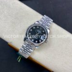 GS Factory Rolex Datejust 278274-0008 31mm Full 904L Diamond Mop Grey Dial Jubilee