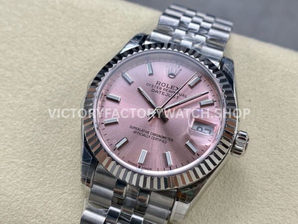 GS Factory Rolex Datejust 278274-0014 31mm Full 904L Pink Dial Jubilee