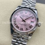 GS Factory Rolex Datejust 278274-0020 31mm Full 904L Roman Number Pink Dial Jubilee