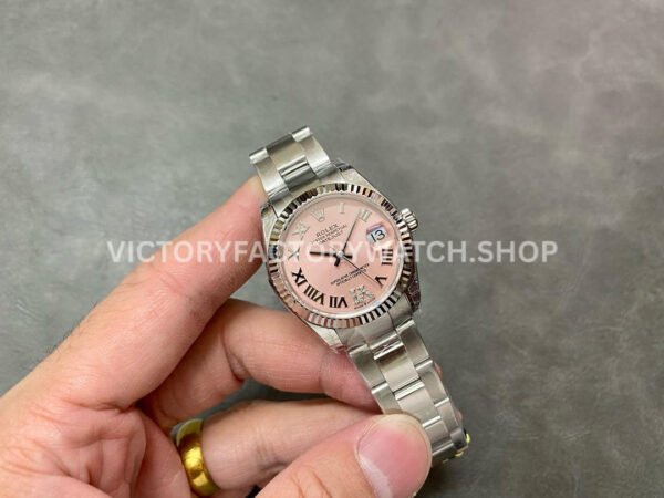 GS Factory Rolex Datejust 278274-0023 31mm Full 904L Roman Number Pink Dial