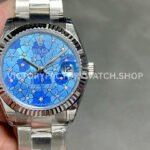Rolex Datejust blue floral dial 31mm Jubilee GS factory