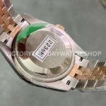 GS Factory Rolex Datejust 278381RBR-0010 31mm Diamond Bezel Half Rose Gold Pink Dial Jubilee