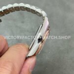 GS Factory Rolex Datejust 278381RBR-0026 31mm Diamond Bezel Half Rose Gold Diamond Mop White Mother Of Pearl Dial Jubilee