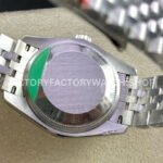 GS Factory Rolex Datejust 278384RBR-0008 31mm Full 904L Diamond Bezel Diamond Mop White Mother Of Pearl Dial Jubilee