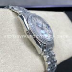 GS Factory Rolex Datejust 278384RBR-0008 31mm Full 904L Diamond Bezel Diamond Mop White Mother Of Pearl Dial Jubilee