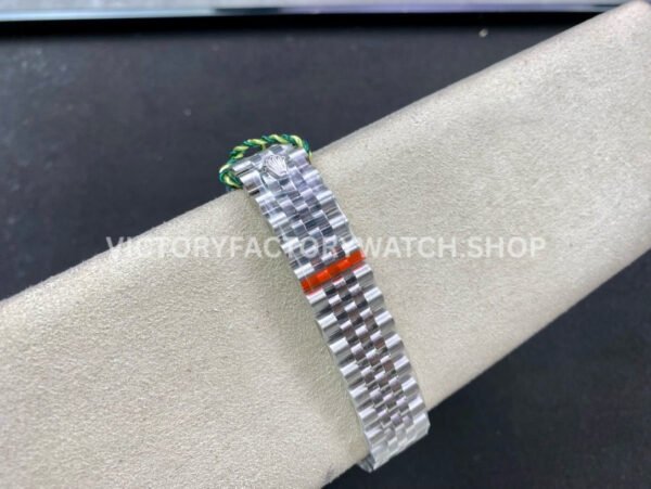 GS Factory Rolex Datejust 278384RBR-0008 31mm Full 904L Diamond Bezel Diamond Mop White Mother Of Pearl Dial Jubilee