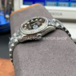 GS Factory Rolex Datejust 278384RBR-0010 31mm Diamond Bezel Diamond Mop Grey Dial Jubilee