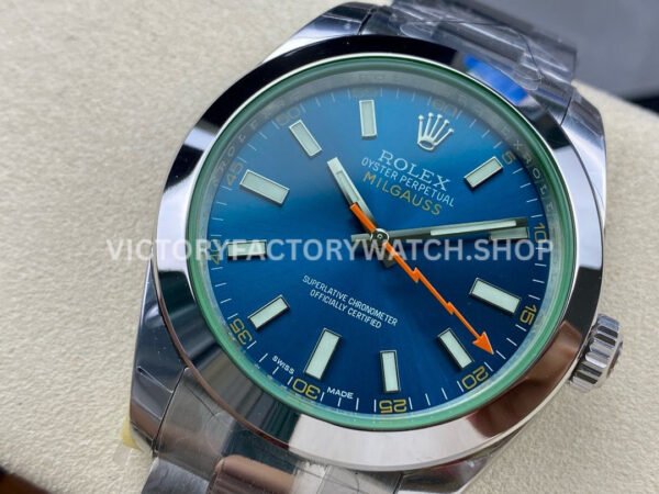 GS Factory Rolex Milgauss 116400GV 40mm Full 904L Blue Dial