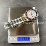 Gold Factory Rolex Pepsi GMT-Master II 126719BLRO 40mm Full White Gold Meteorite Dial