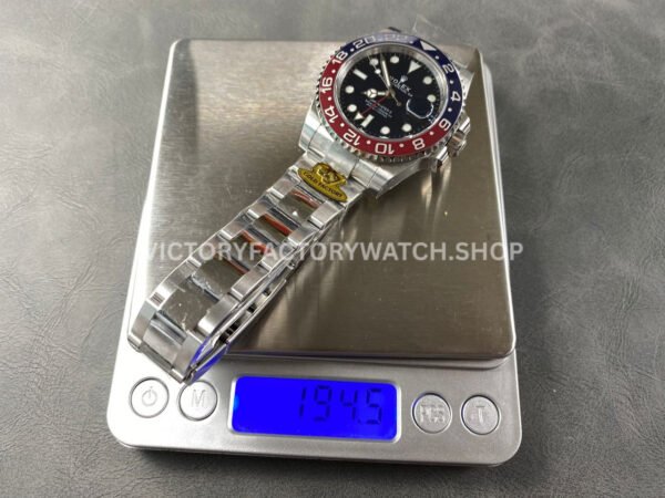 Gold Factory Rolex Pepsi GMT-Master II 126719BLRO 40mm White Gold Black Dial