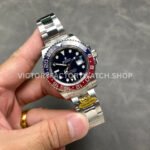 Gold Factory Rolex Pepsi GMT-Master II 126719BLRO 40mm White Gold Black Dial