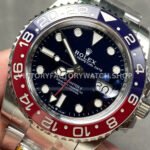 Gold Factory Rolex Pepsi GMT-Master II 126719BLRO 40mm White Gold Black Dial