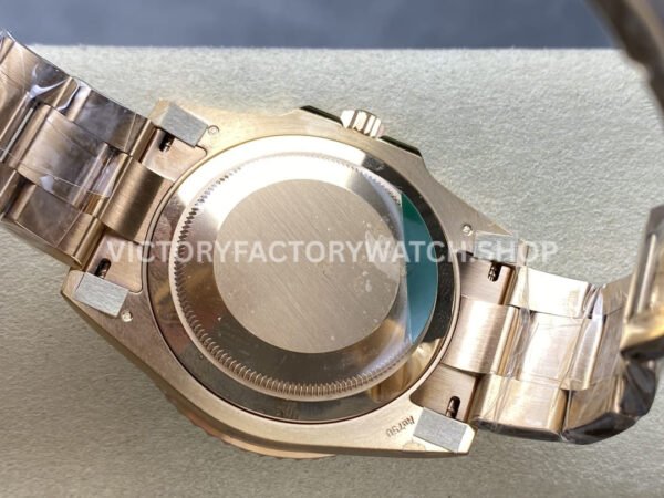 Gold Factory Rolex Rootbeer GMT-Master II 126715CHNR-0001 40mm Full Rose Gold Black Dial