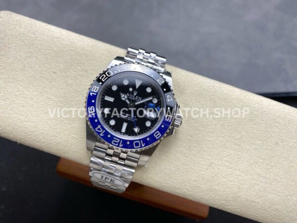 IPK Factory Rolex Batgirl GMT-Master II 126710BLNR-0002 Full 904L Black Dial Jubilee