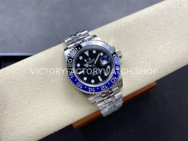 IPK Factory Rolex Batgirl GMT-Master II 126710BLNR-0002 Full 904L Black Dial Jubilee