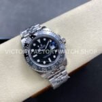 IPK Factory Rolex GMT-Master II 126710GRNR-0003 Full 904L Black Dial Jubilee