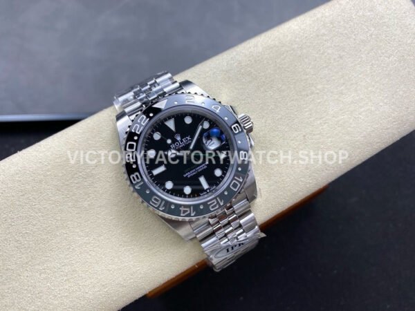IPK Factory Rolex GMT-Master II 126710GRNR-0003 Full 904L Black Dial Jubilee