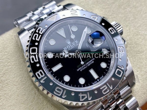 IPK Factory Rolex GMT-Master II 126710GRNR-0003 Full 904L Black Dial Jubilee